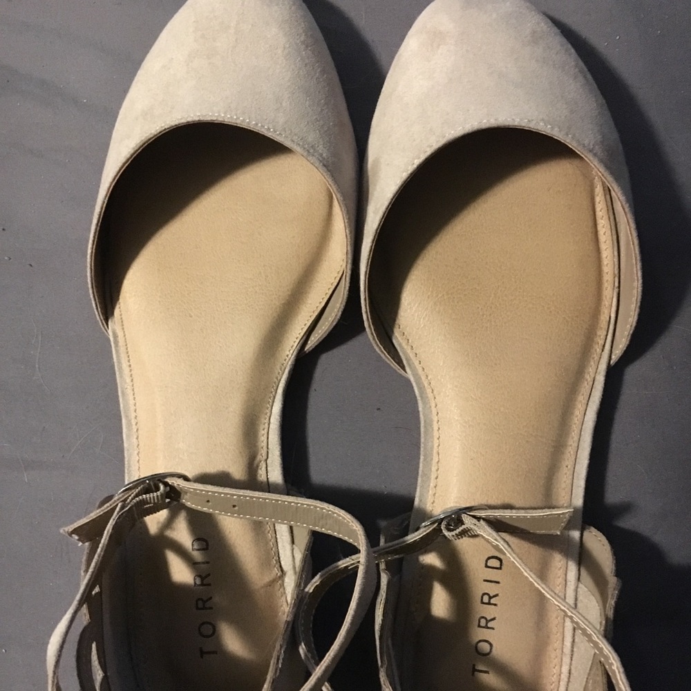 Torrid suede flats